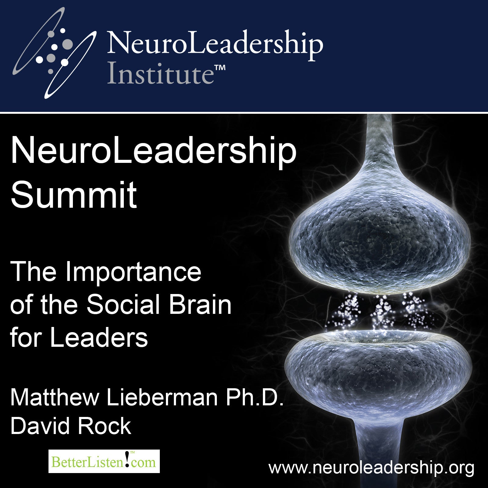 The Importance of the Social Brain for Leaders with Matthew Lieberman and David Rock - BetterListen!