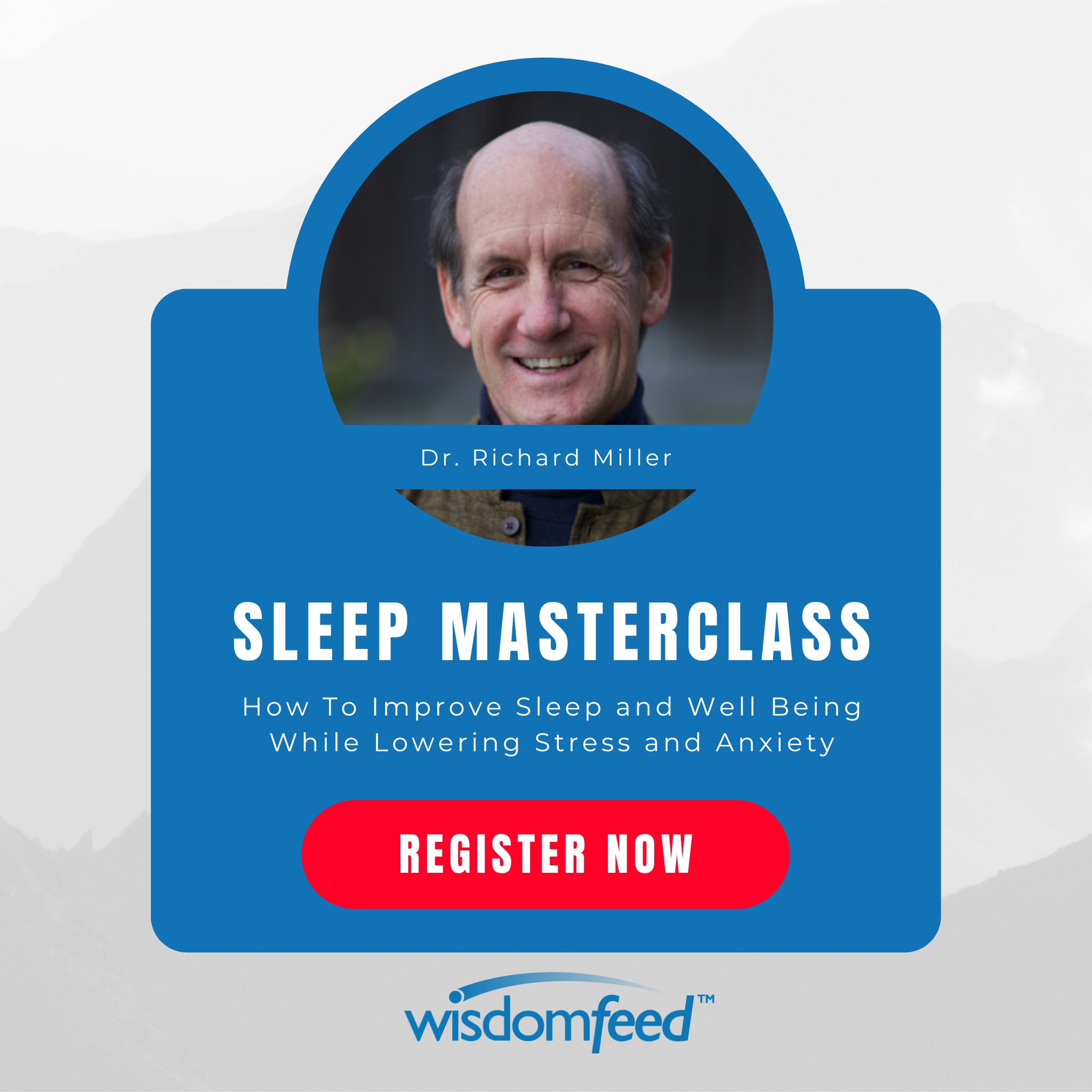 Richard Miller Sleep Masterclass
