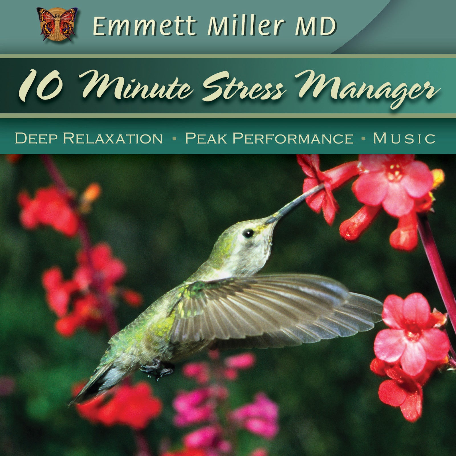 Ten-Minute Stress Manager with Dr. Emmett Miller Audio Program Dr. Emmett Miller - BetterListen!