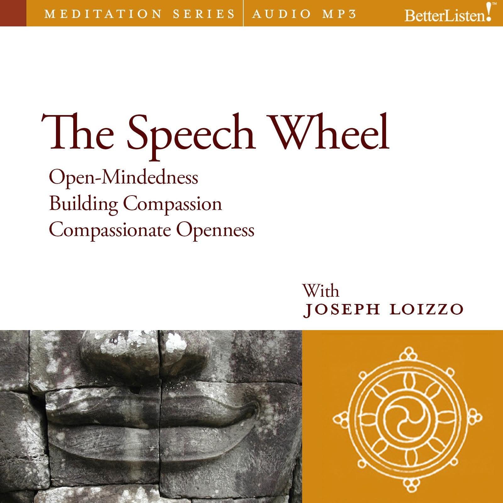 The Speech Wheel: Compassion and Social Healing Guided Mediations from the Nalanda Institute Audio Program Nalanda - BetterListen!
