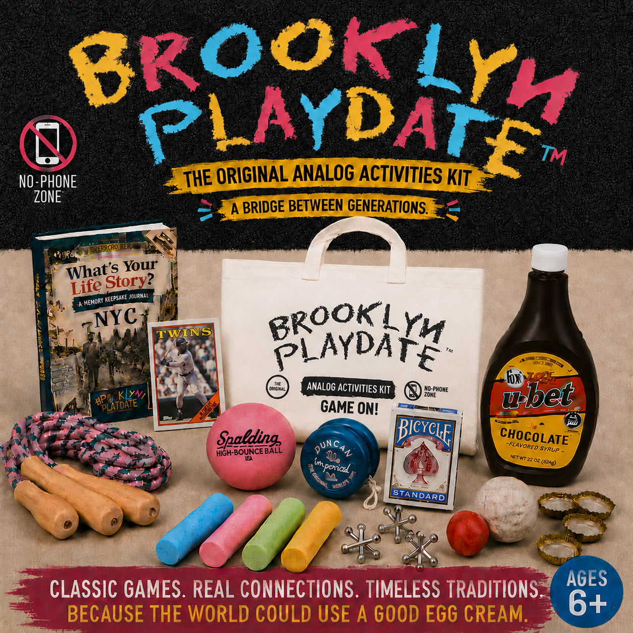 Brooklyn Playdate – The Original Analog Activities Kit