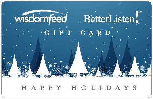 BetterListen Gift Card from $10 to $100 - BetterListen!
