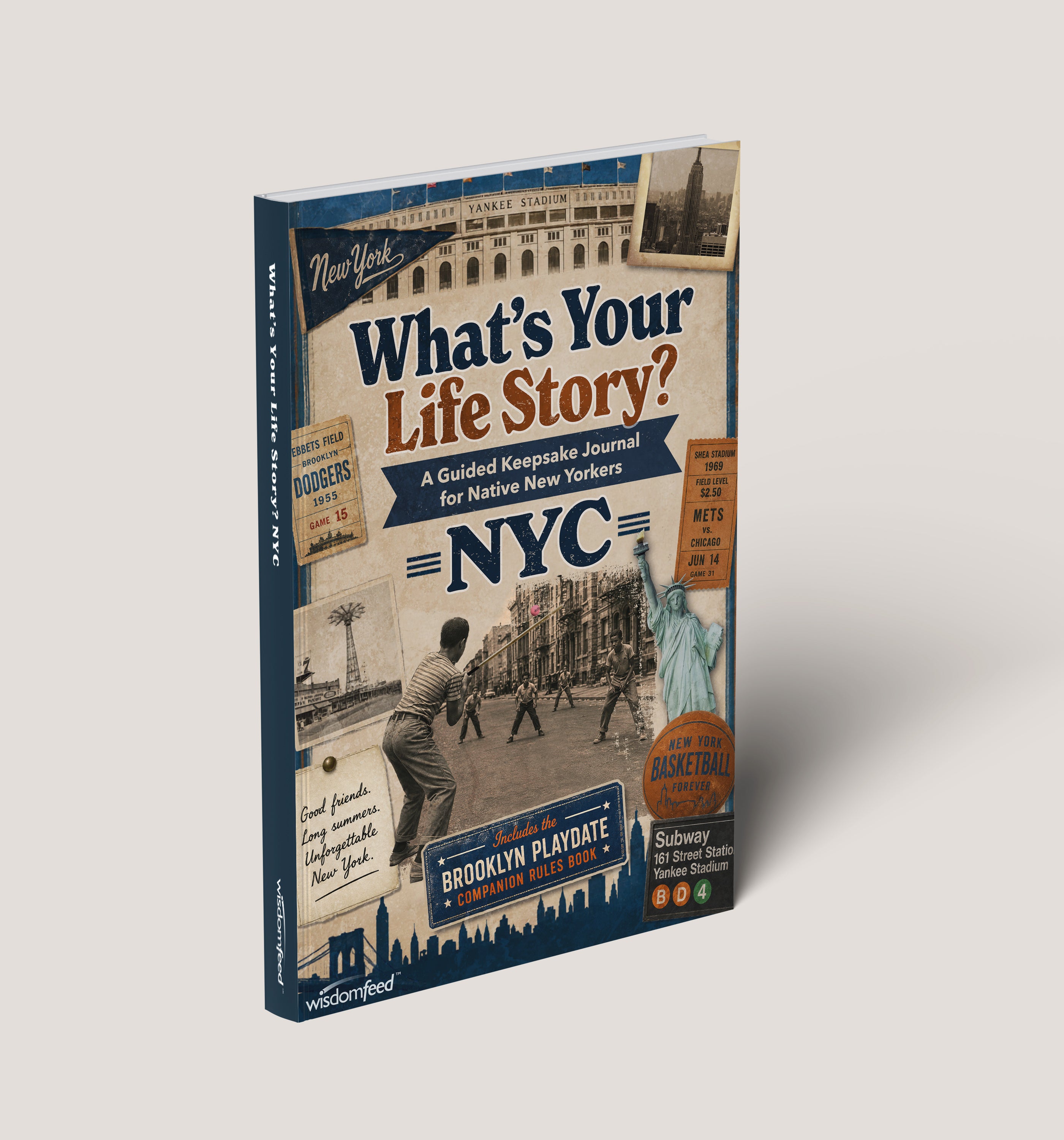 What's Your Life Story? NYC — A Guided Keepsake Journal & Official Brooklyn Playdate Rules Book