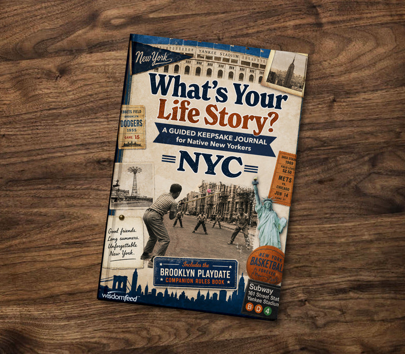 What's Your Life Story? NYC — A Guided Keepsake Journal & Official Brooklyn Playdate Rules Book