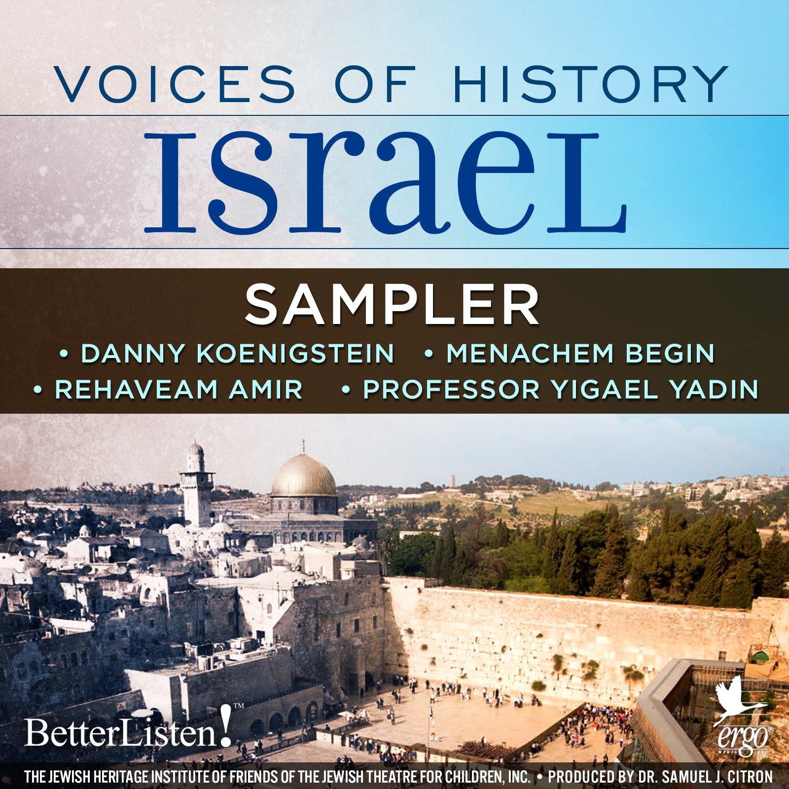 Voices of History Israel sampler - BetterListen!