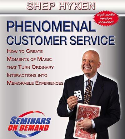 Phenomenal Customer Service by Shep Hyken with Course Notes Audio Program BetterListen! - BetterListen!